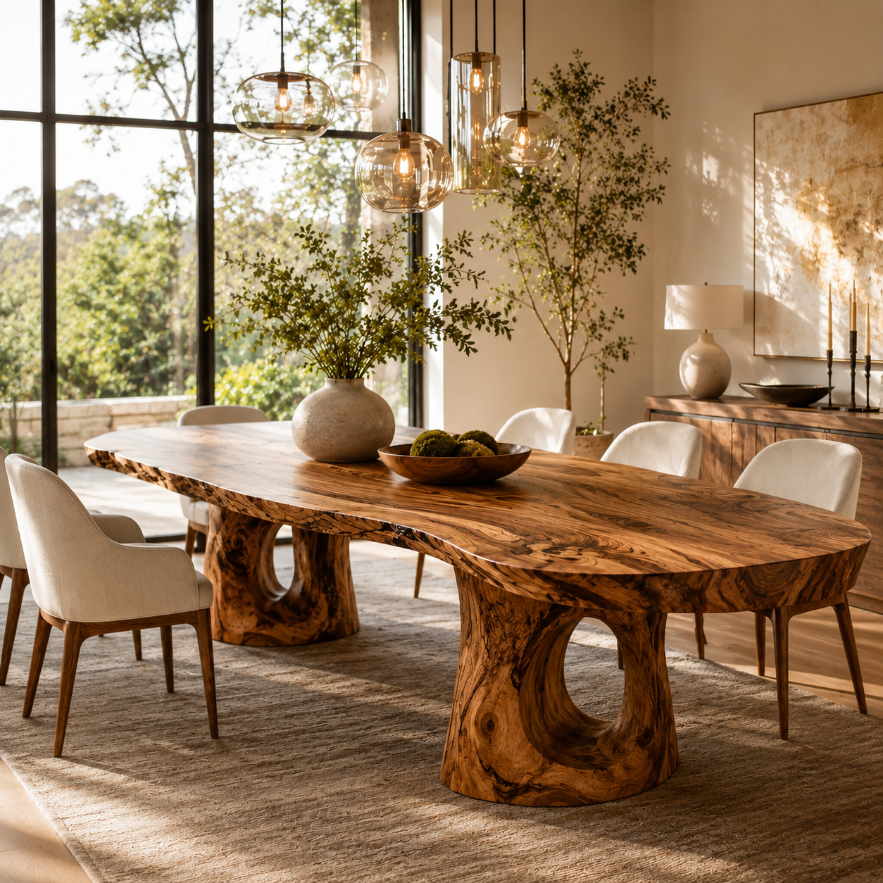 Briar Soft Edge Dining Table - Design 008 - product image 09