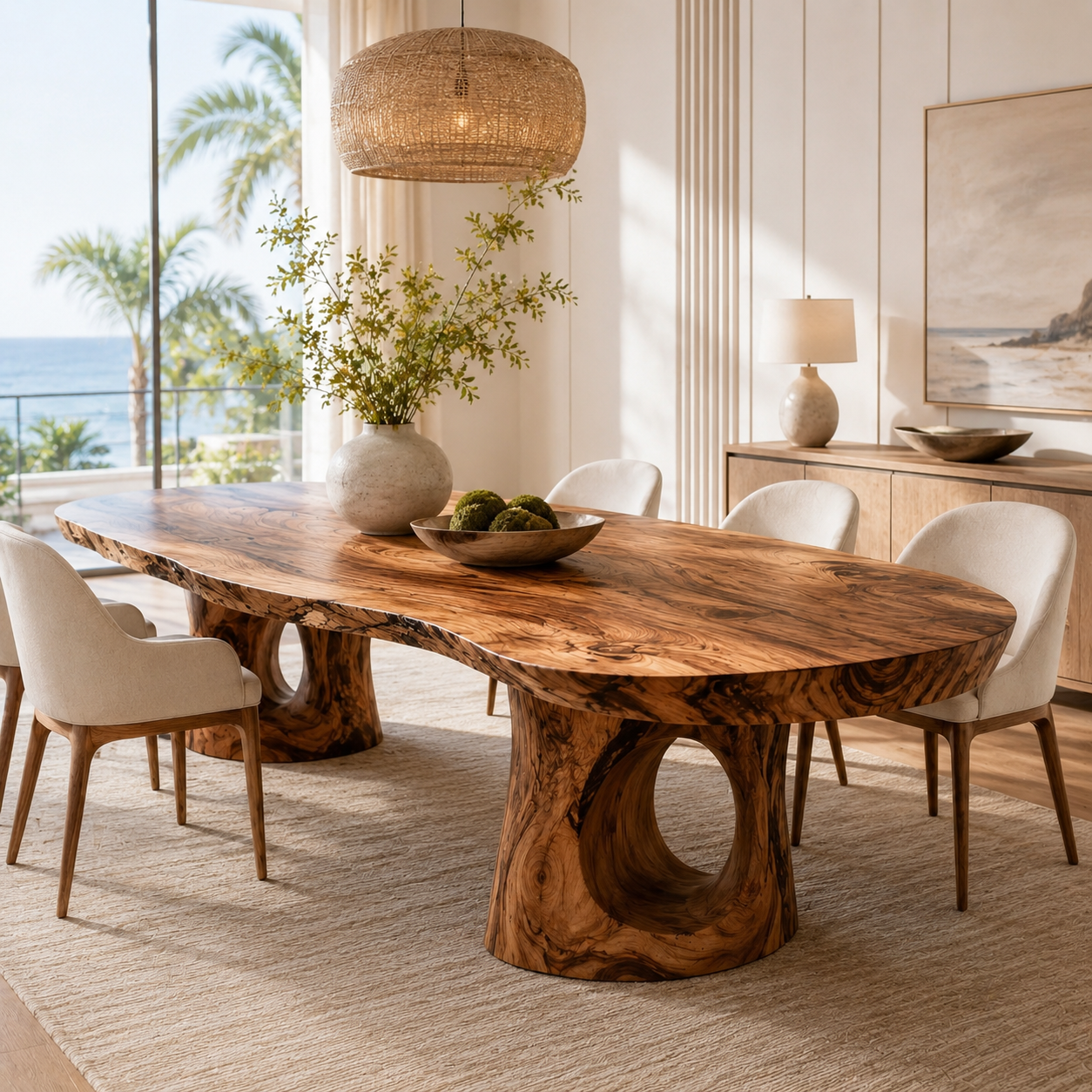 Briar Soft Edge Dining Table - Design 008 - product image 10