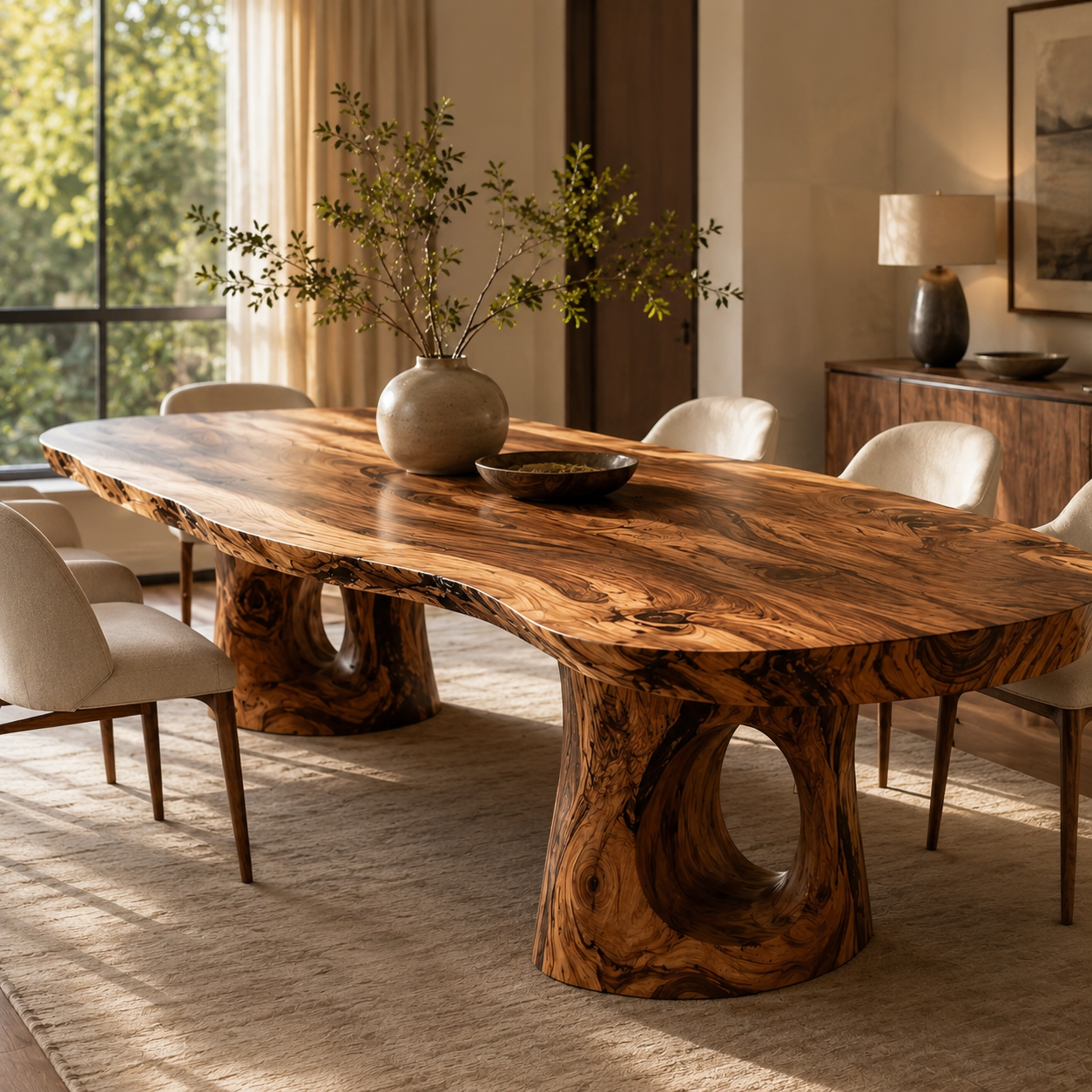Briar Soft Edge Dining Table - Design 008 - product image 11