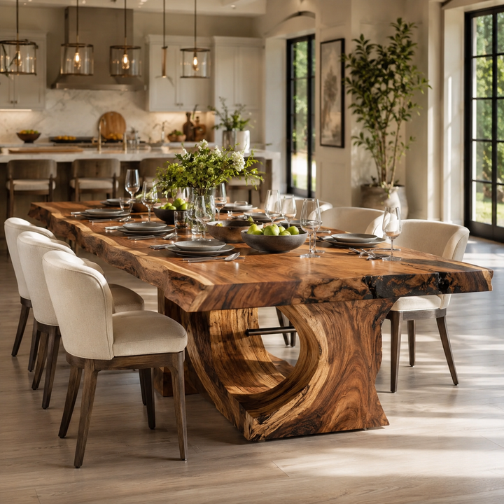 Harvest Sculptural Dining Table - Design 009 - main view