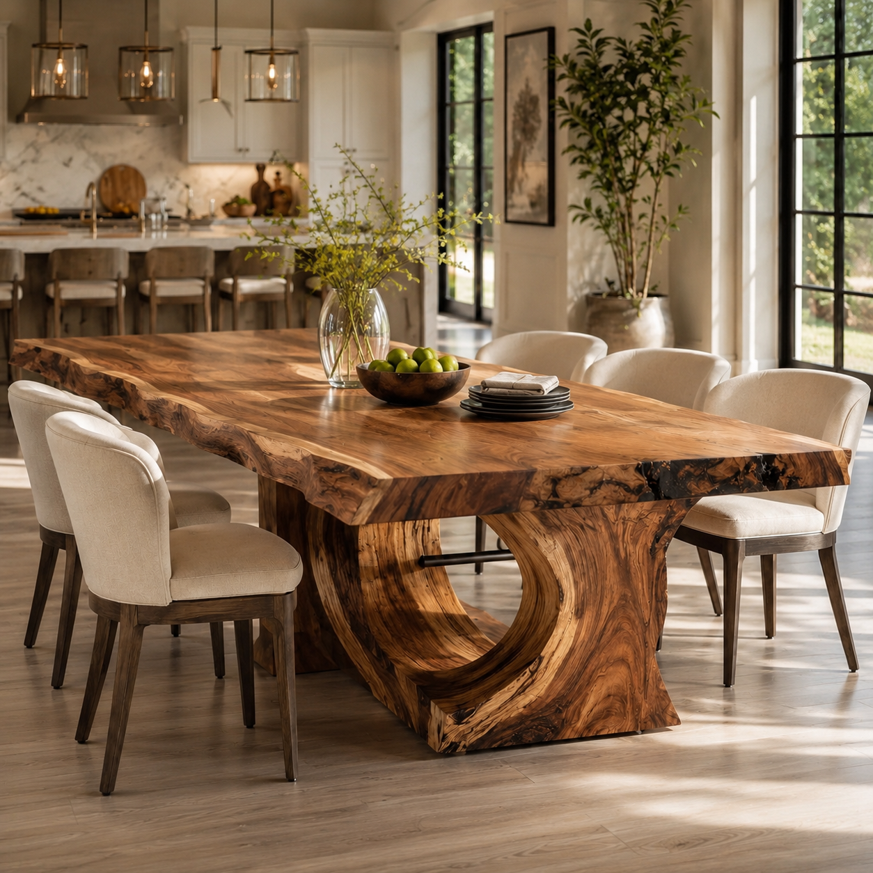 Harvest Sculptural Dining Table - Design 009 - product image 02