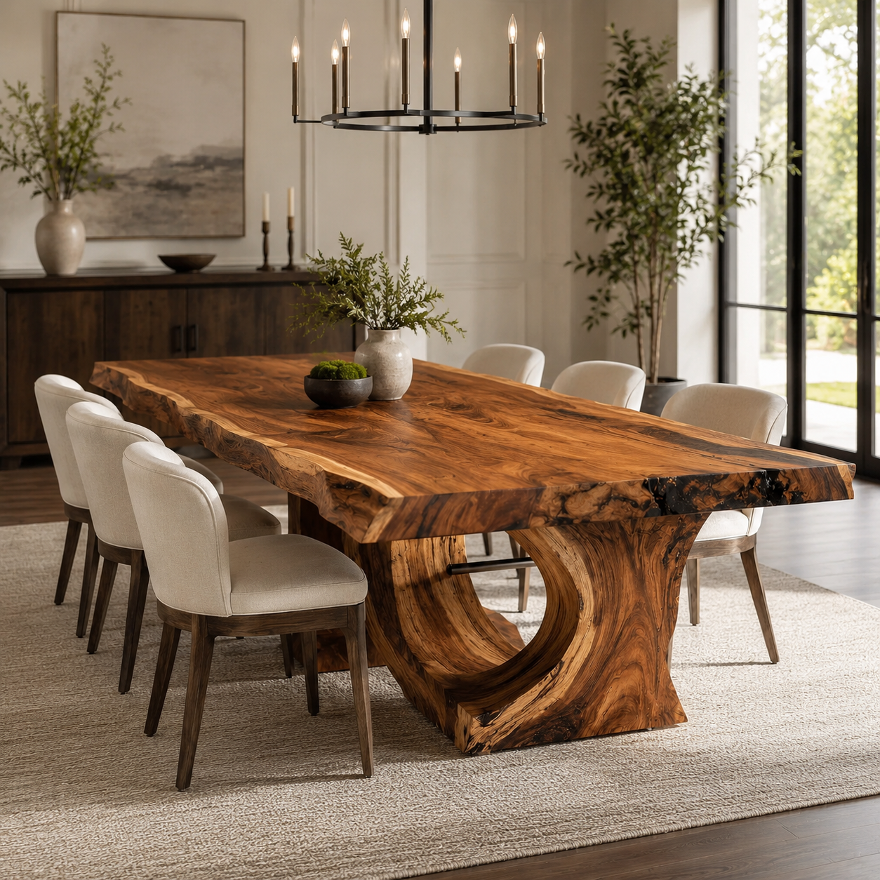 Harvest Sculptural Dining Table - Design 009 - product image 03
