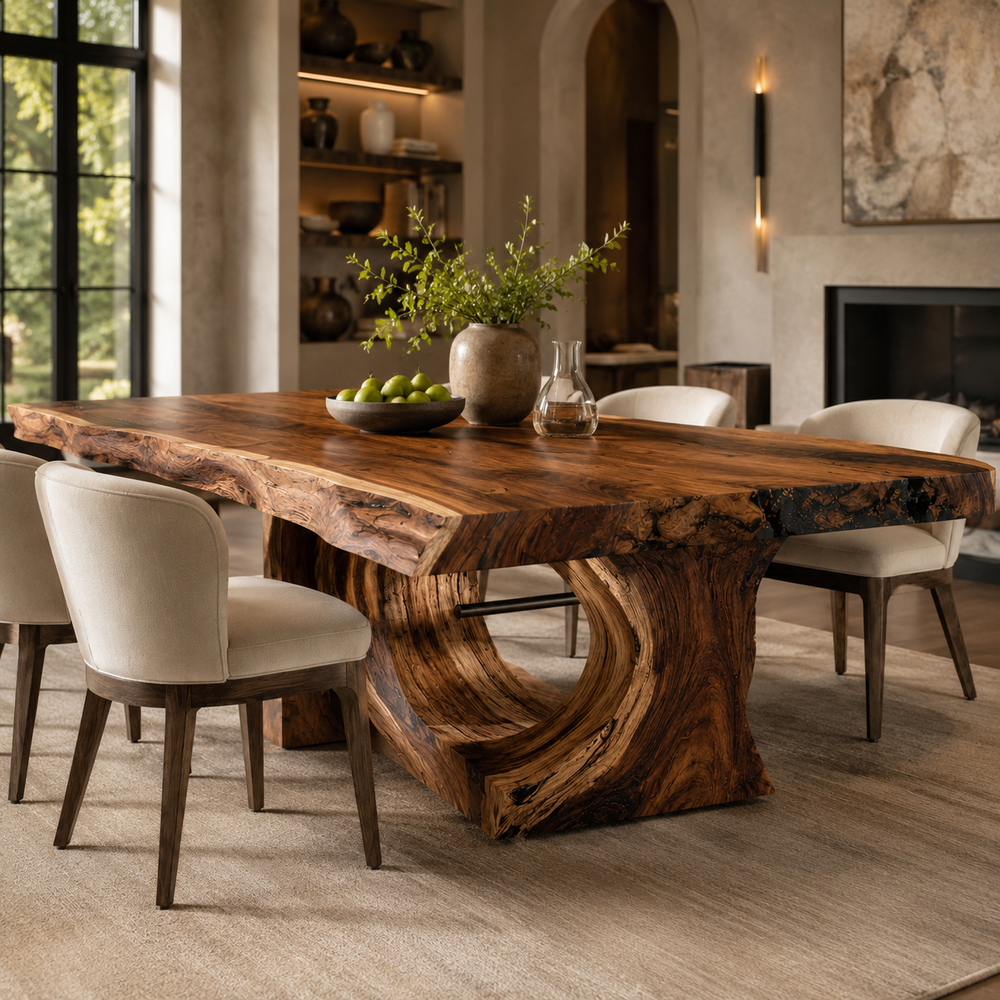 Harvest Sculptural Dining Table - Design 009 - product image 09