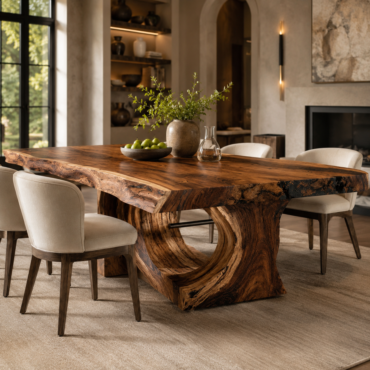 Harvest Sculptural Dining Table - Design 009 - product image 09