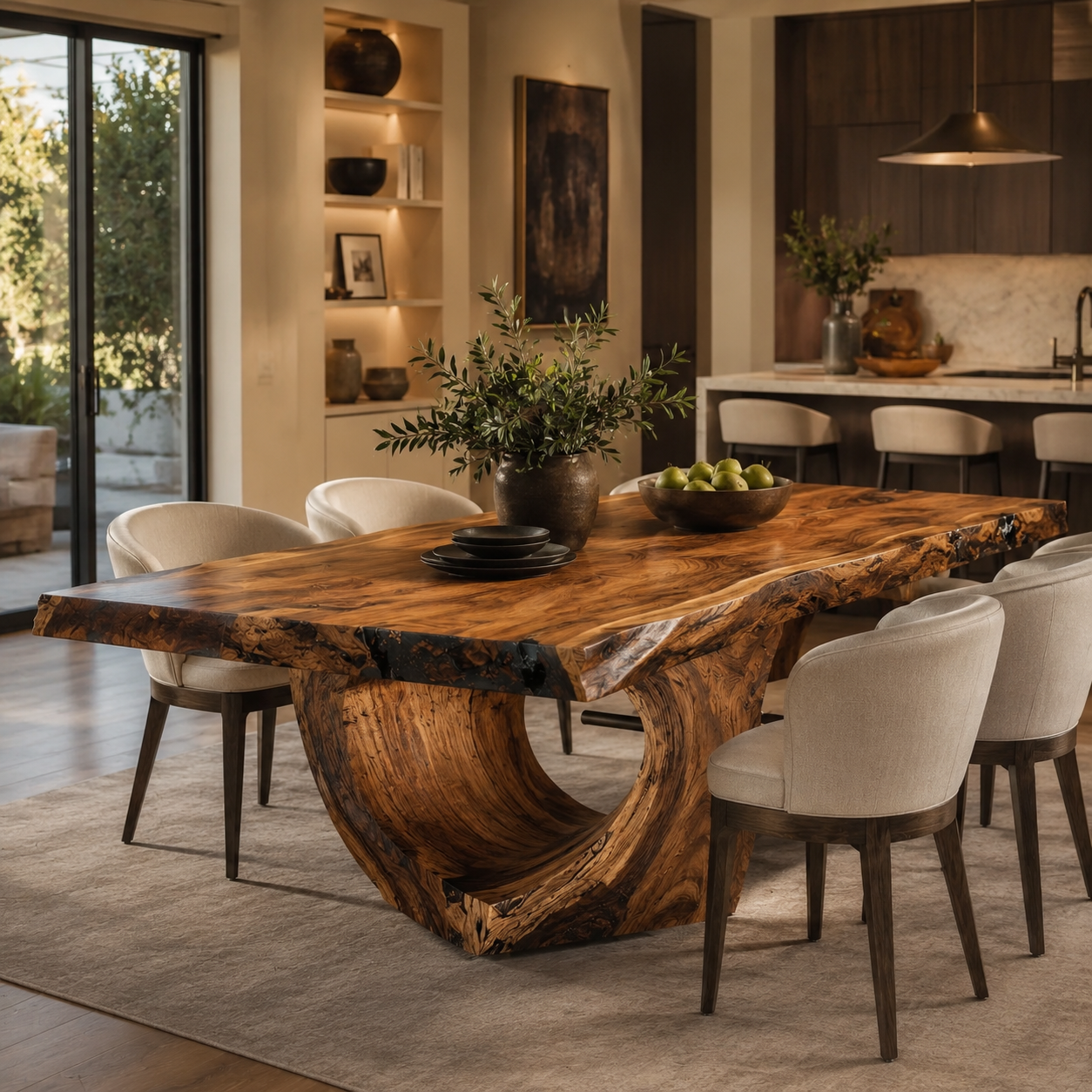 Harvest Sculptural Dining Table - Design 009 - product image 10