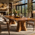 Atlas Organic Dining Table - Design 010 - main view