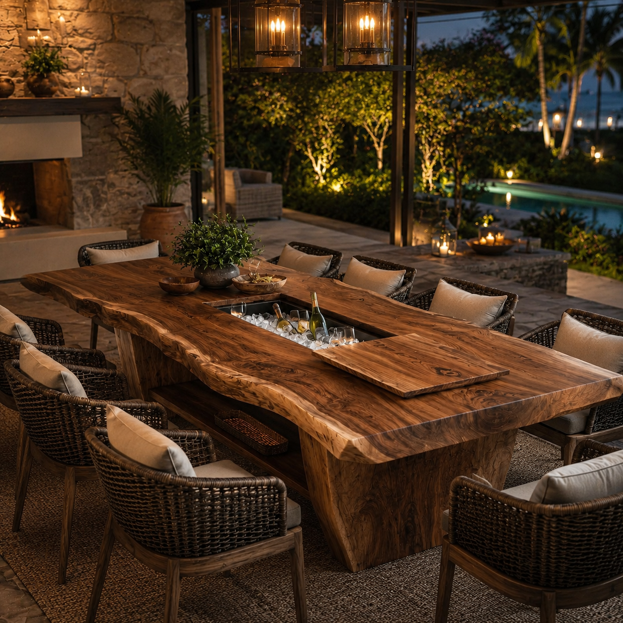 Atlas Organic Dining Table - Design 010 - product image 10
