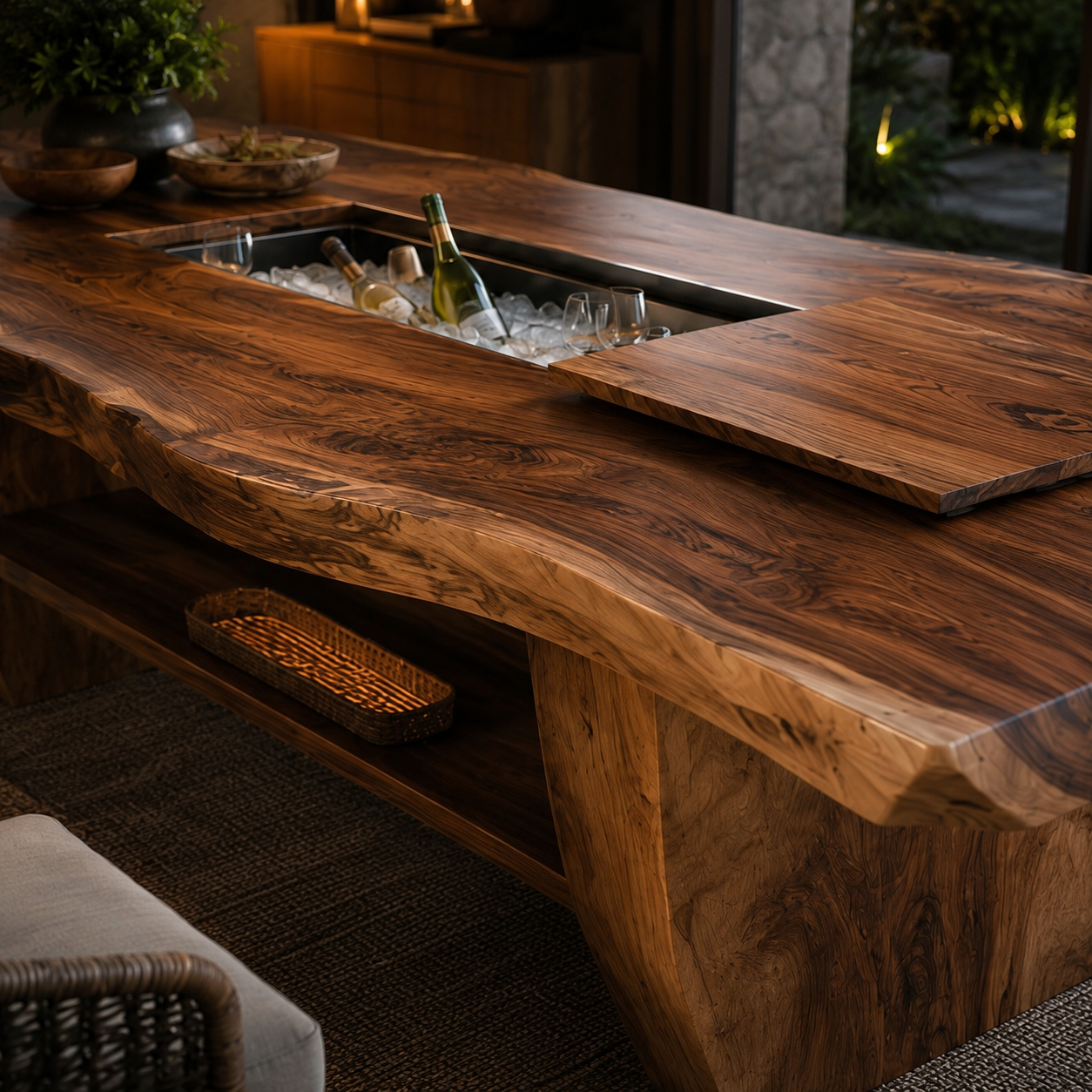 Juniper Solid Wood Dining Table - Design 011 - product image 04