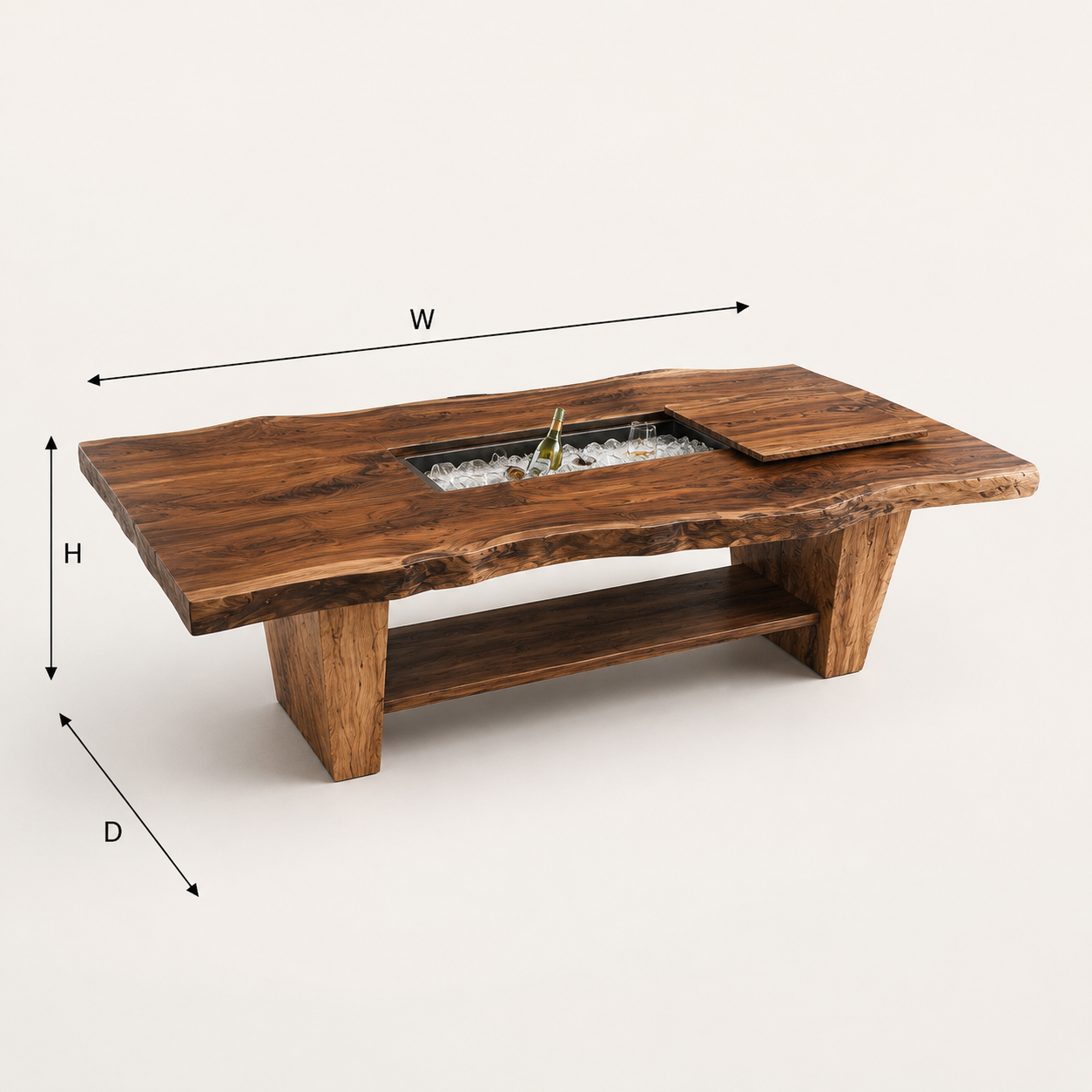 Juniper Solid Wood Dining Table - Design 011 - product image 05
