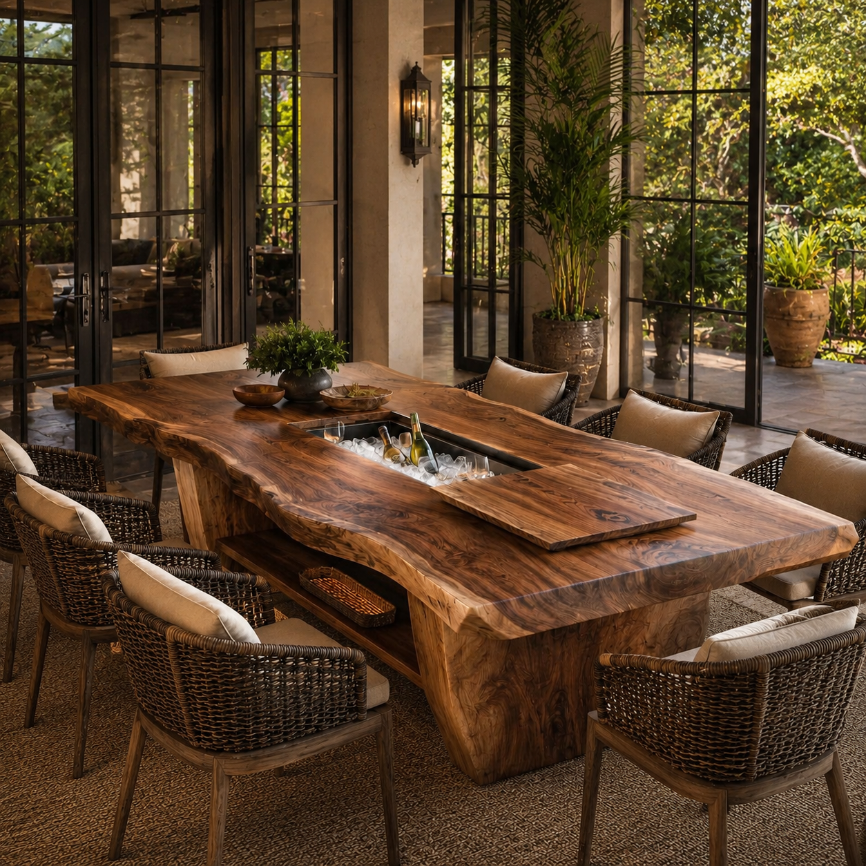 Juniper Solid Wood Dining Table - Design 011 - product image 07