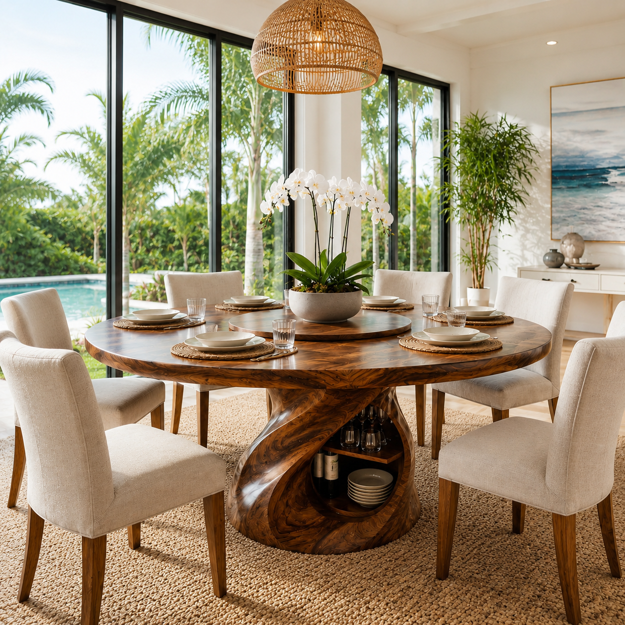 Monterey Statement Dining Table - Design 012 - product image 02
