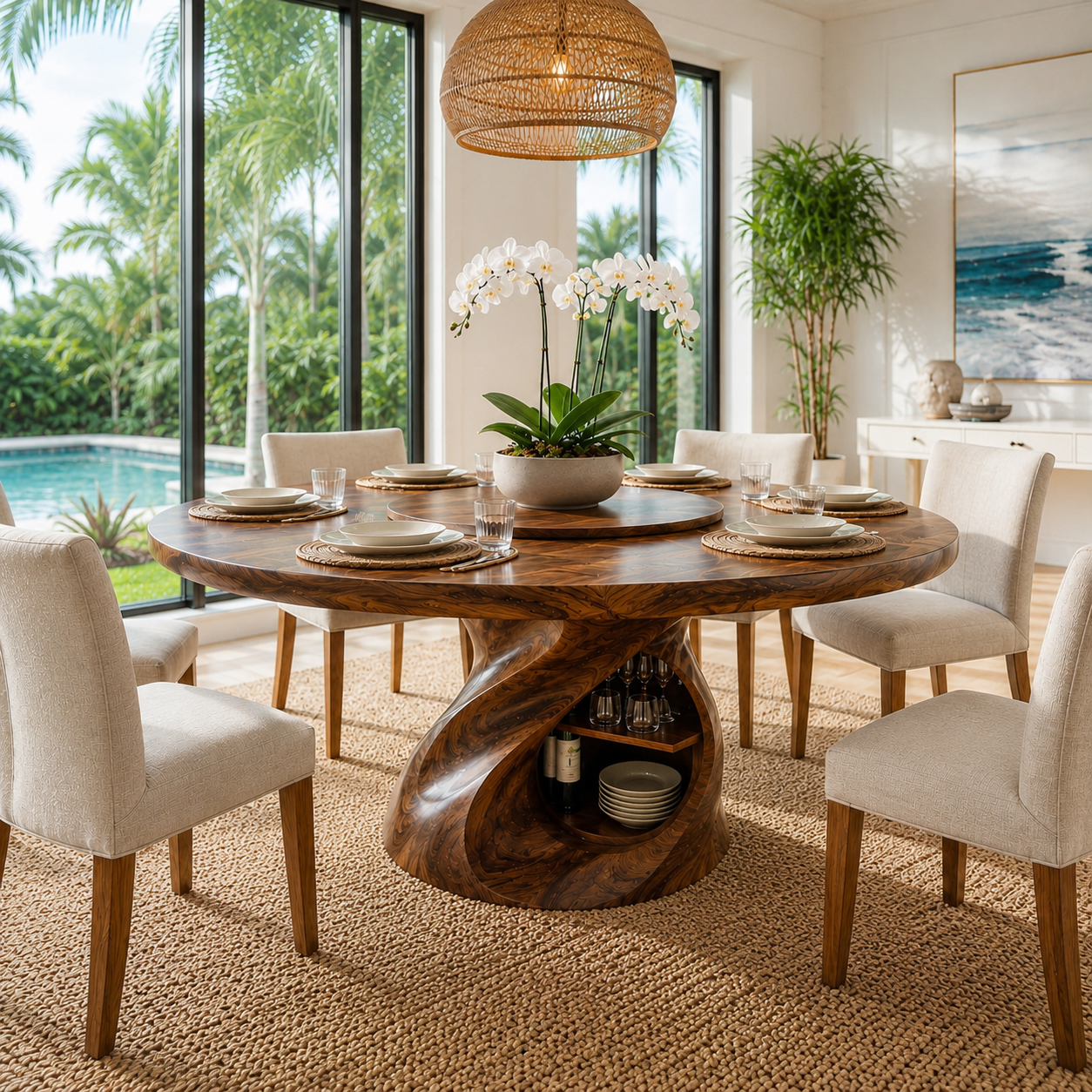 Monterey Statement Dining Table - Design 012 - product image 03