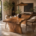 Canyon Rounded Dining Table - Design 013 - main view
