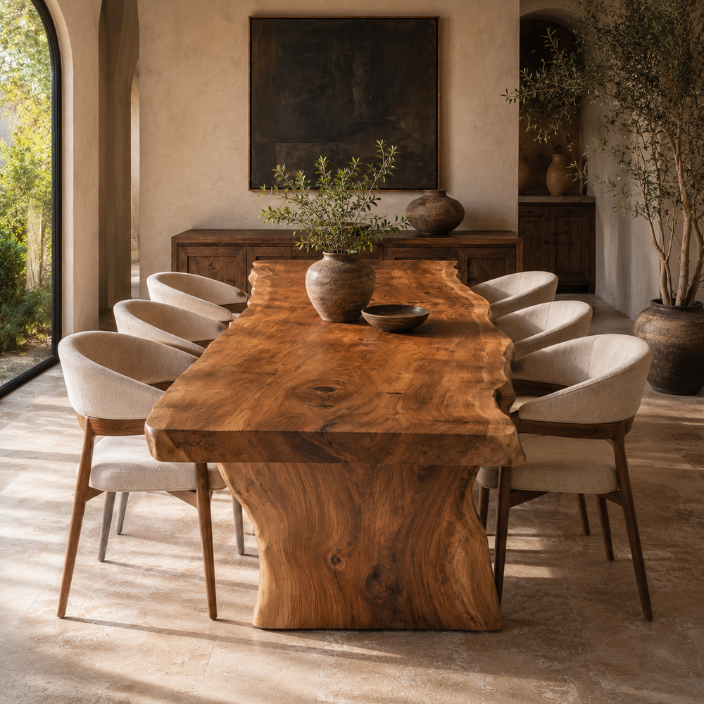 Canyon Rounded Dining Table - Design 013 - product image 02