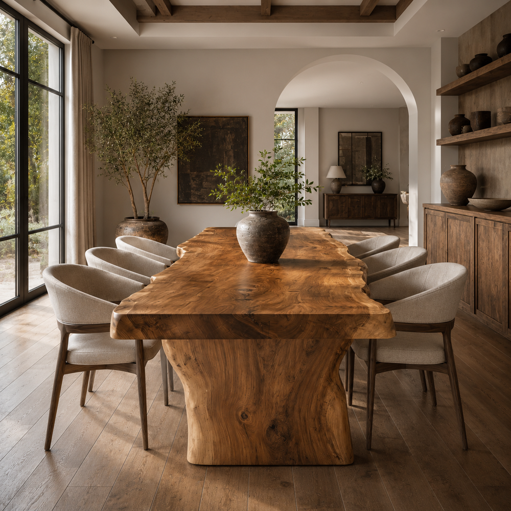 Canyon Rounded Dining Table - Design 013 - product image 04