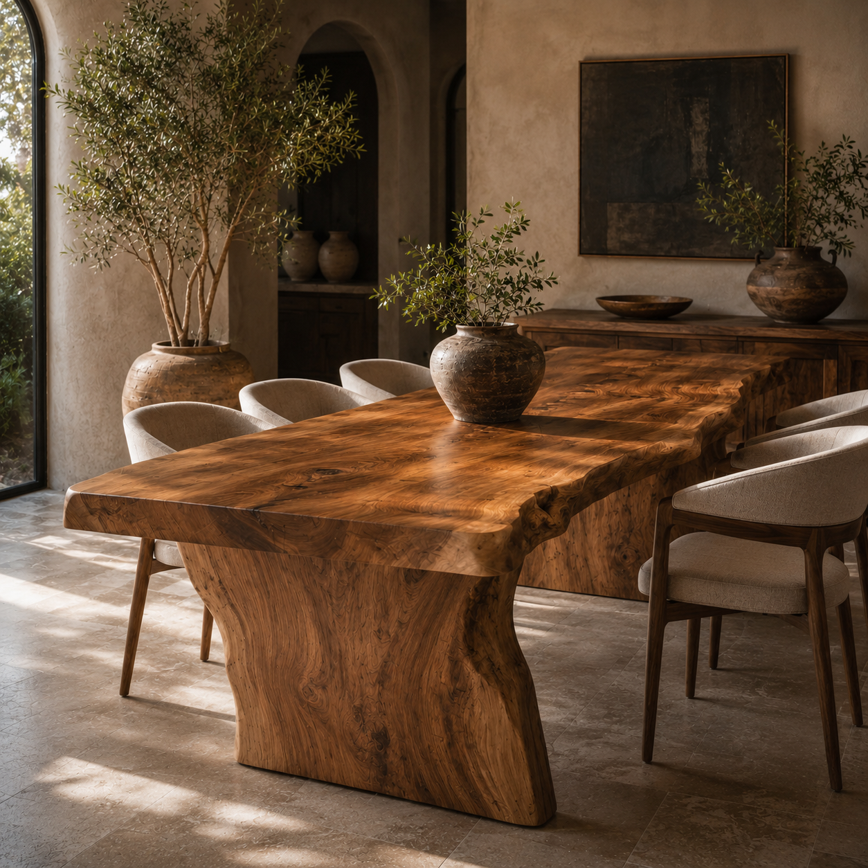 Canyon Rounded Dining Table - Design 013 - product image 11