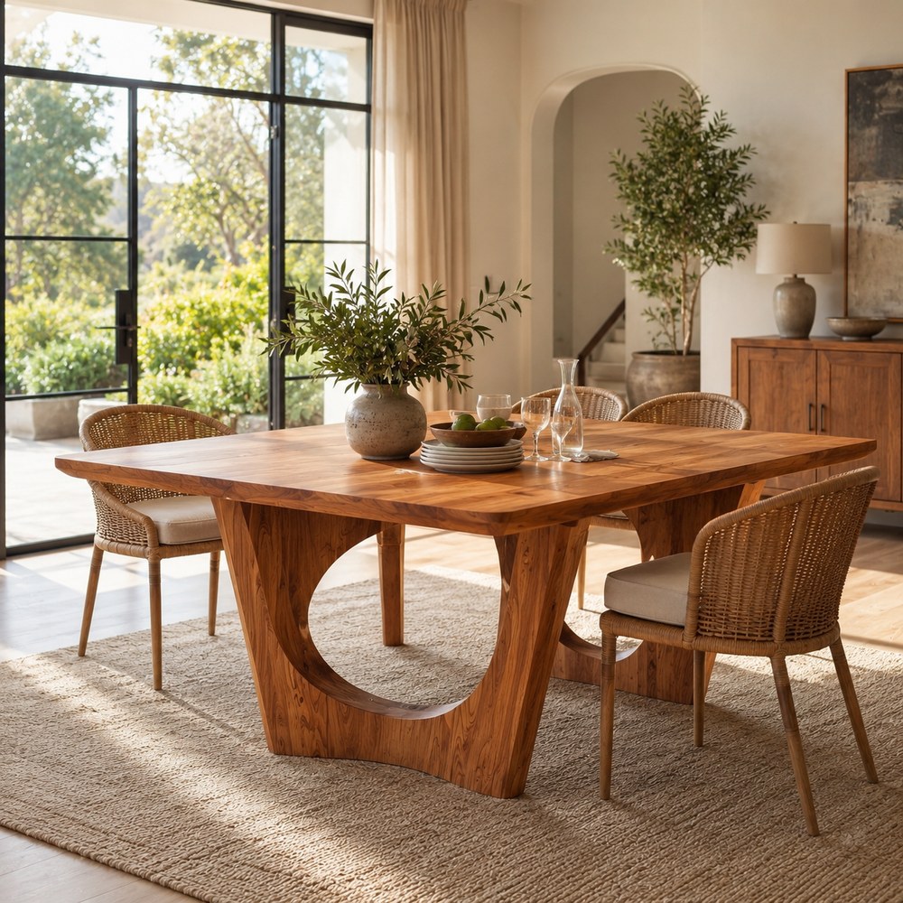 Briar Soft Edge Dining Table - Design 016 - product image 02