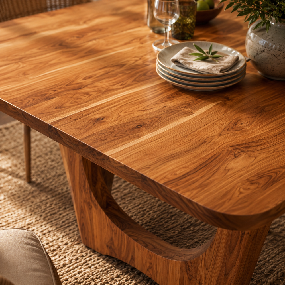 Briar Soft Edge Dining Table - Design 016 - product image 05
