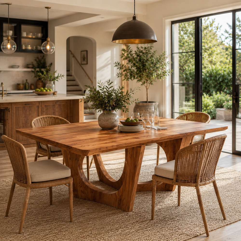 Briar Soft Edge Dining Table - Design 016 - product image 10
