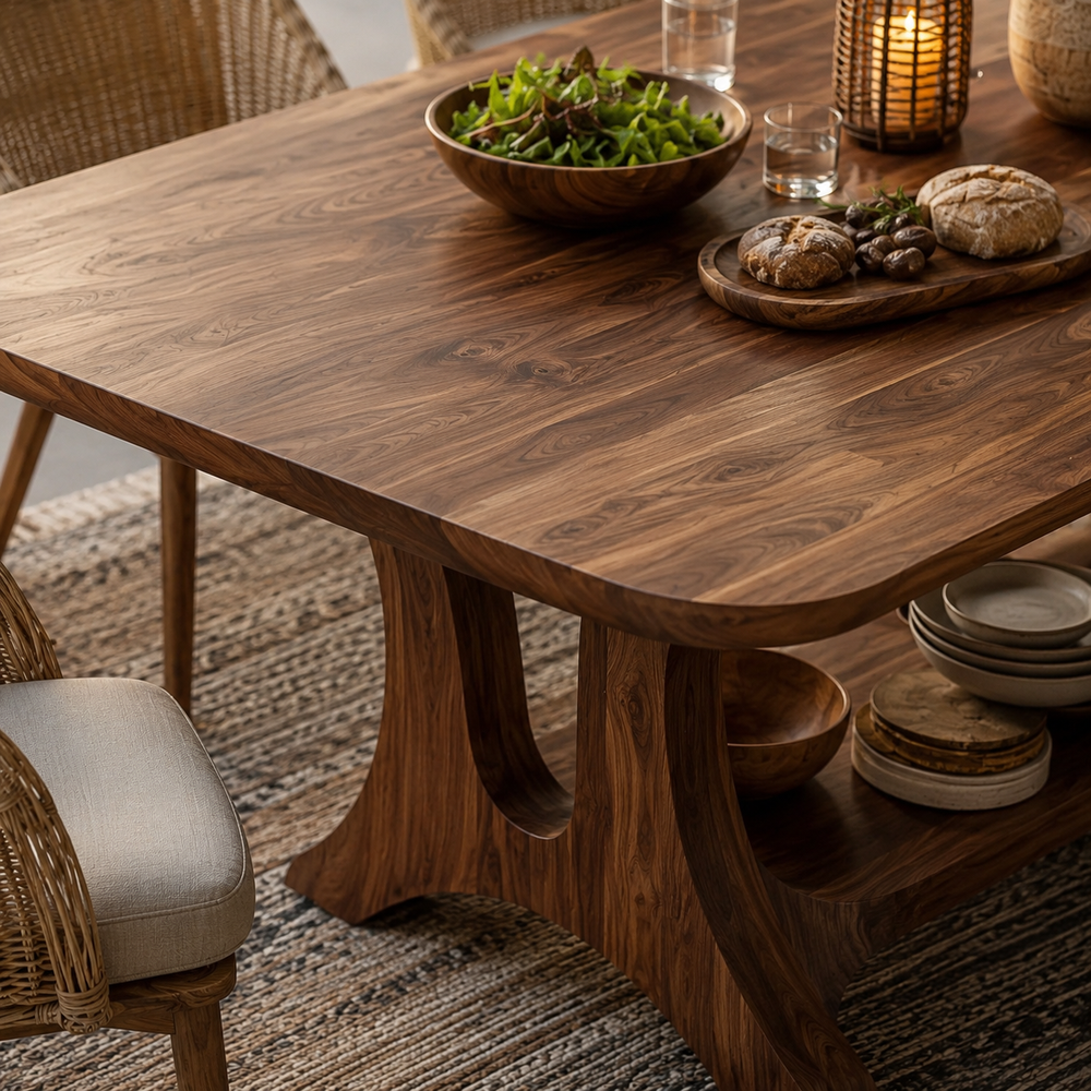 Harvest Sculptural Dining Table - Design 017 - product image 05