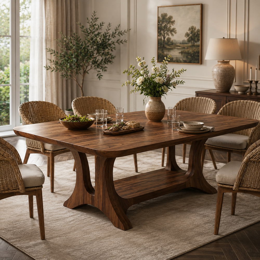 Harvest Sculptural Dining Table - Design 017 - product image 11