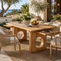 Atlas Organic Dining Table - Design 018 - main view