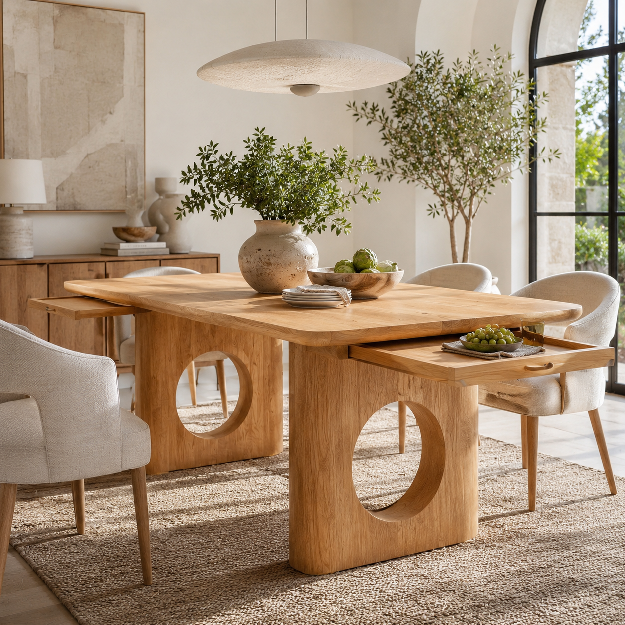 Atlas Organic Dining Table - Design 018 - product image 02