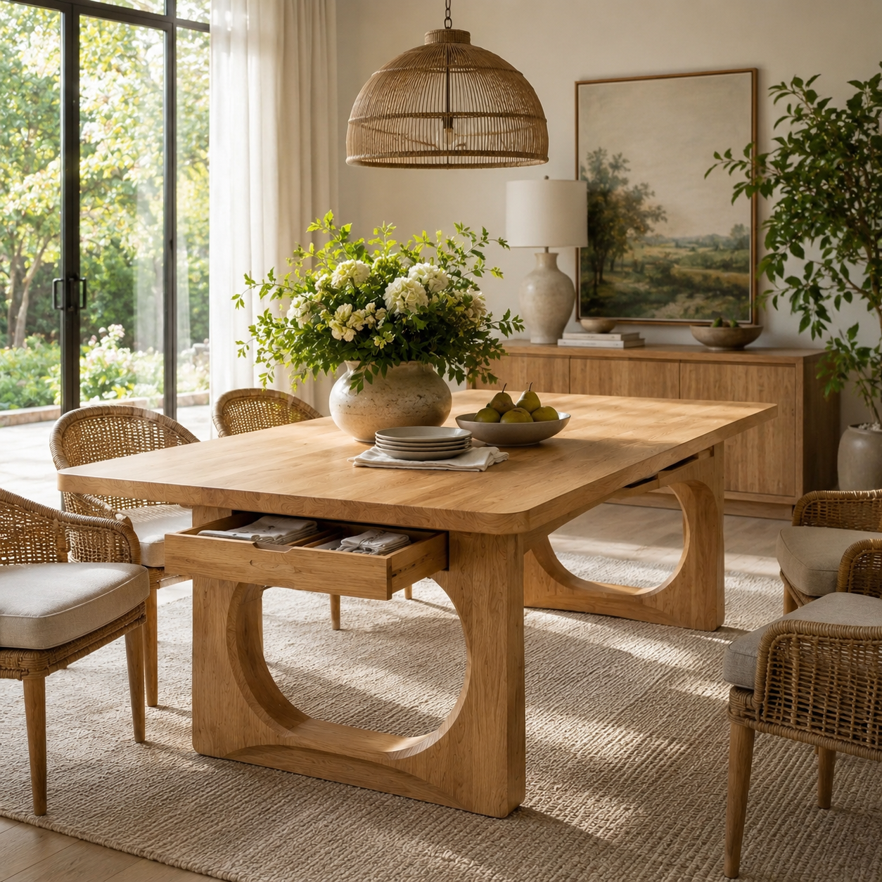 Juniper Solid Wood Dining Table - Design 019 - product image 11
