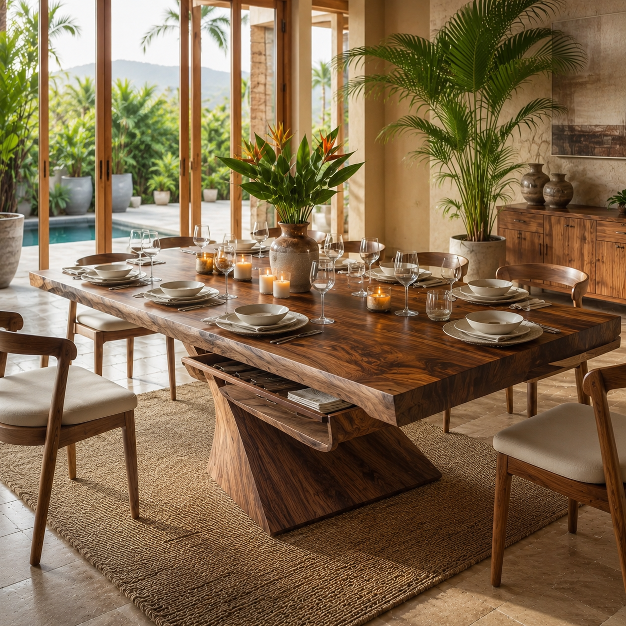 Monterey Statement Dining Table - Design 020 - product image 07