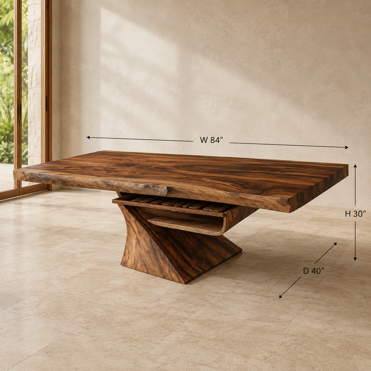 Monterey Statement Dining Table - Design 020 - product image 08