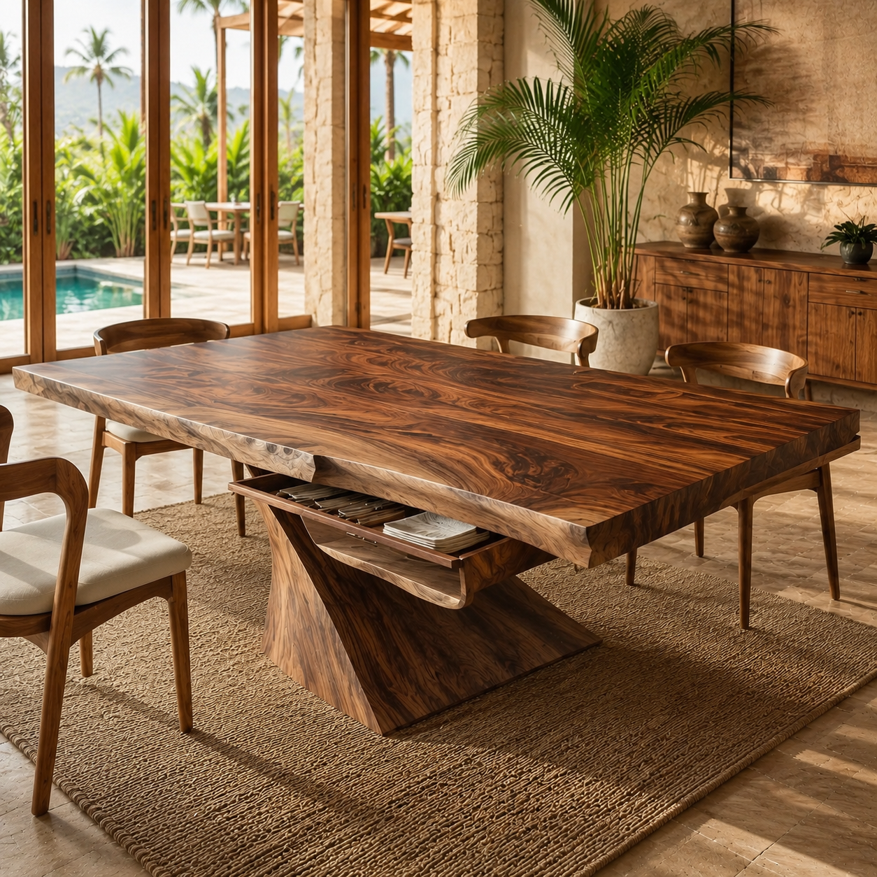 Monterey Statement Dining Table - Design 020 - product image 09