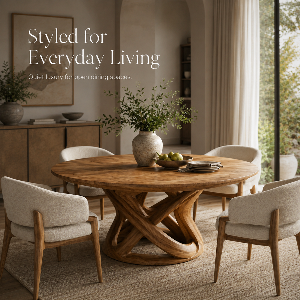 Harvest Sculptural Dining Table - Design 021 - product image 10