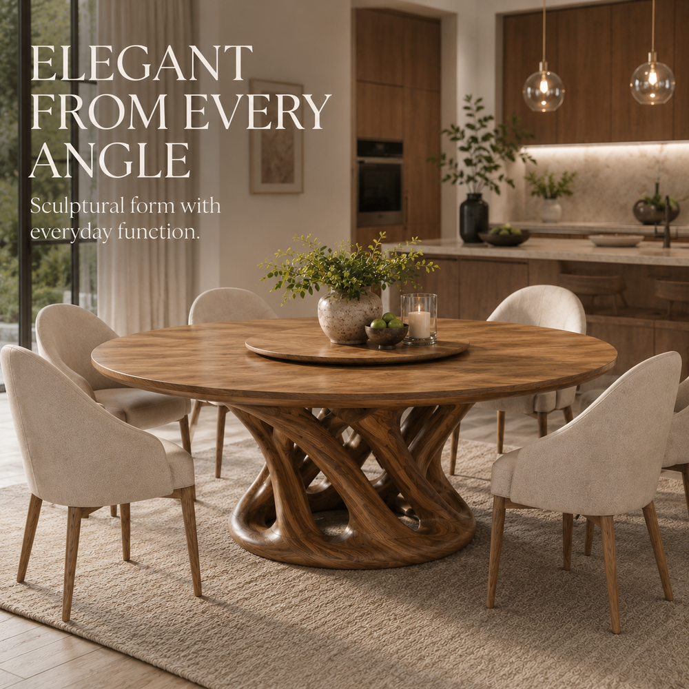 Atlas Organic Dining Table - Design 022 - product image 03