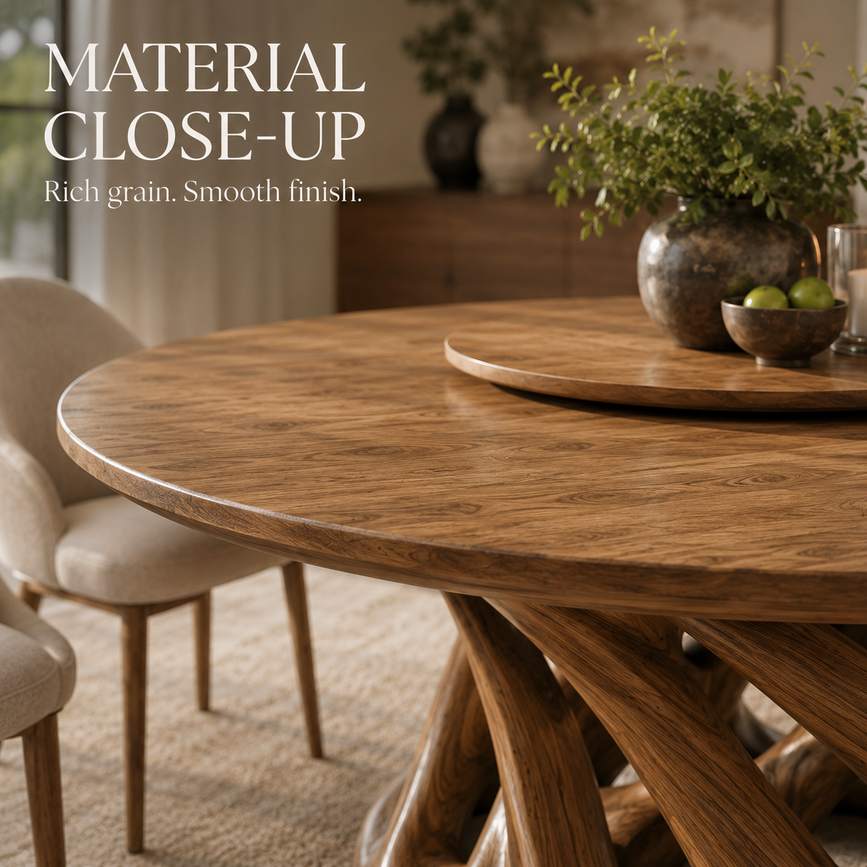 Atlas Organic Dining Table - Design 022 - product image 05