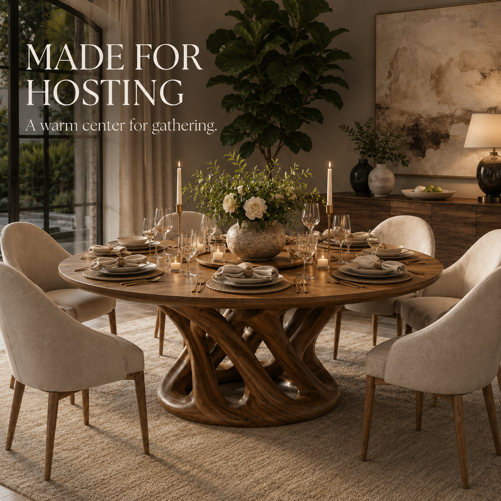 Atlas Organic Dining Table - Design 022 - product image 07