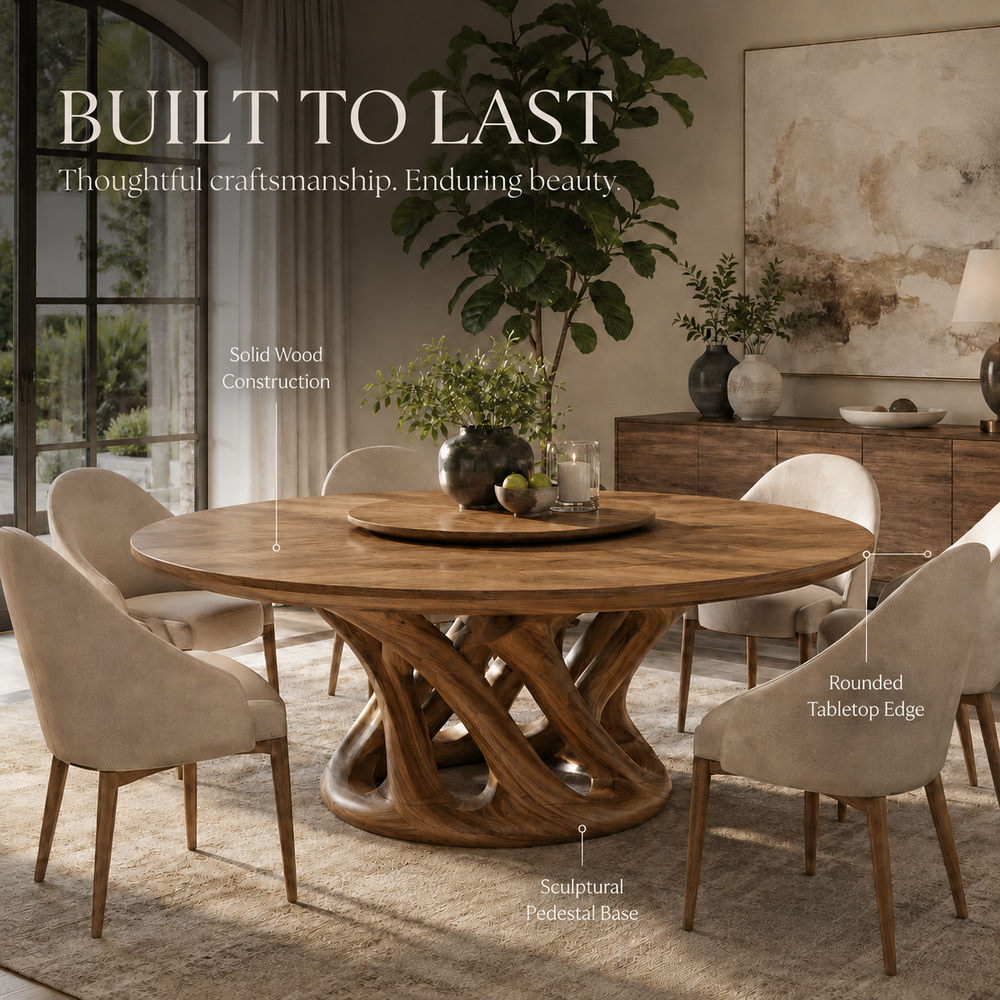 Atlas Organic Dining Table - Design 022 - product image 09