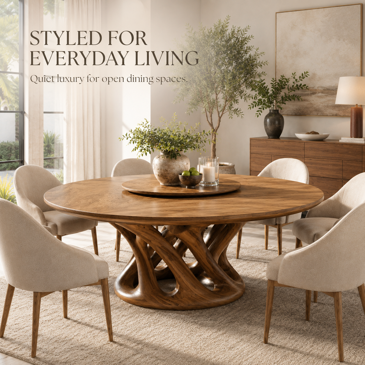 Atlas Organic Dining Table - Design 022 - product image 10