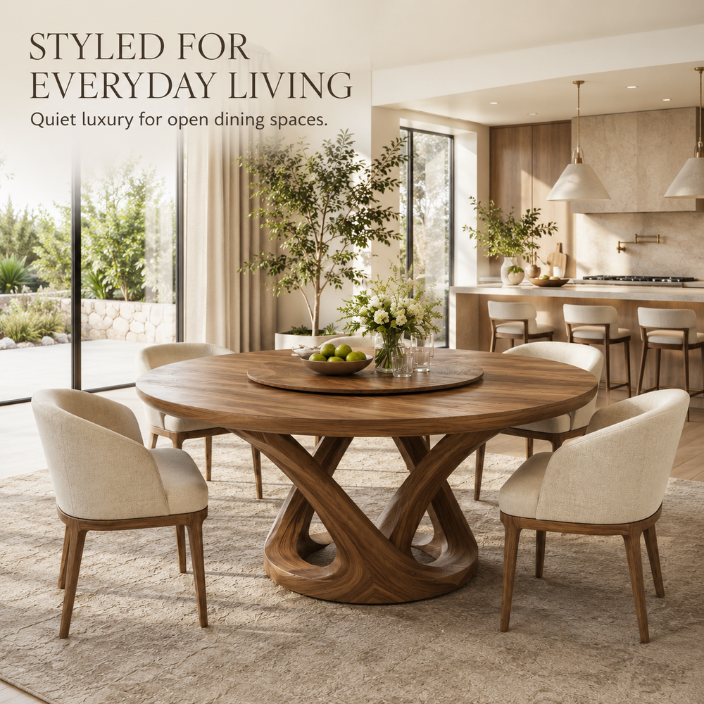Juniper Solid Wood Dining Table - Design 023 - product image 10
