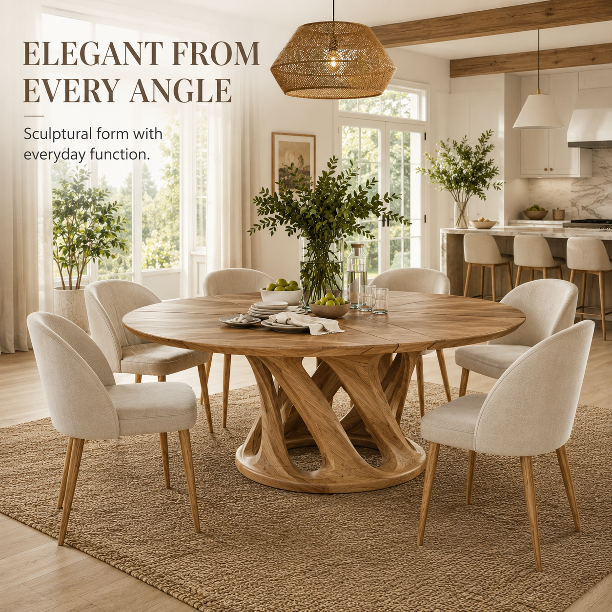 Monterey Statement Dining Table - Design 024 - product image 03