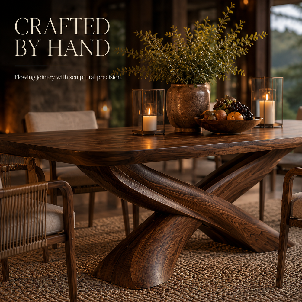 Canyon Rounded Dining Table - Design 025 - product image 05
