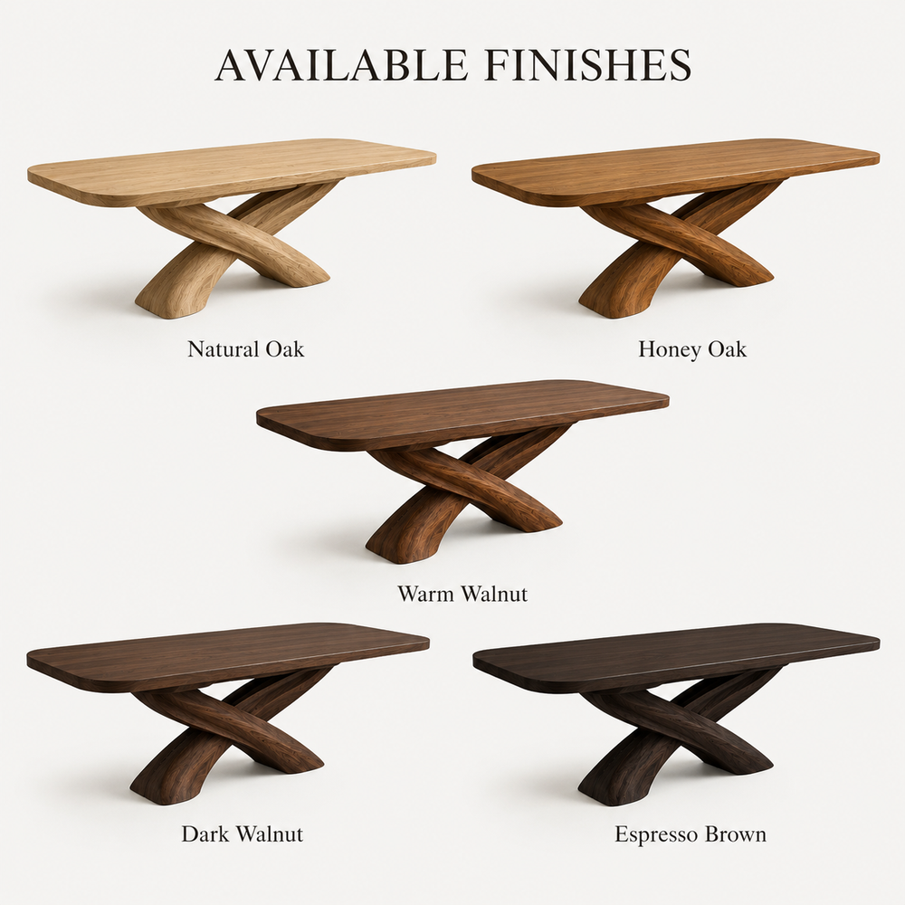 Canyon Rounded Dining Table - Design 025 - product image 11