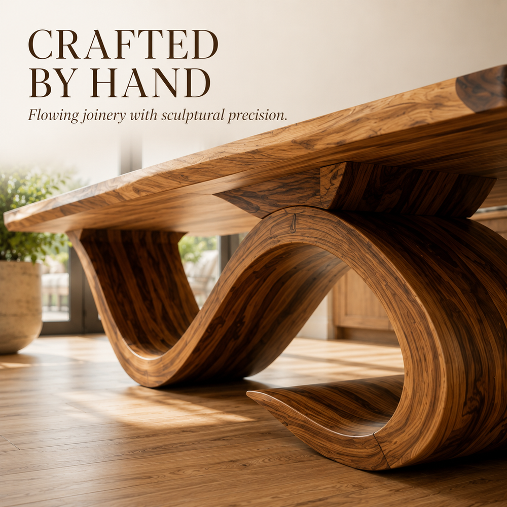 Briar Soft Edge Dining Table - Design 028 - product image 06