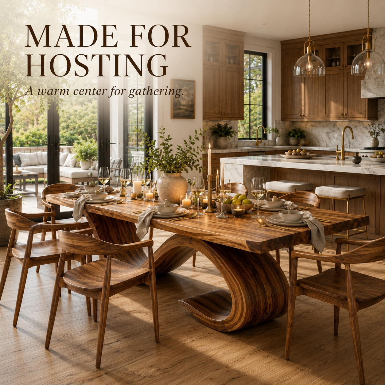 Briar Soft Edge Dining Table - Design 028 - product image 07