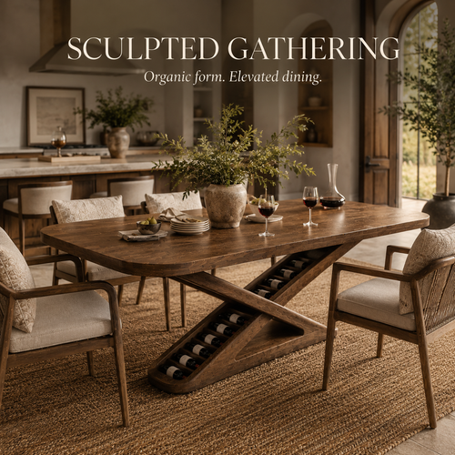 Atlas Organic Dining Table - Design 030 - product image 02