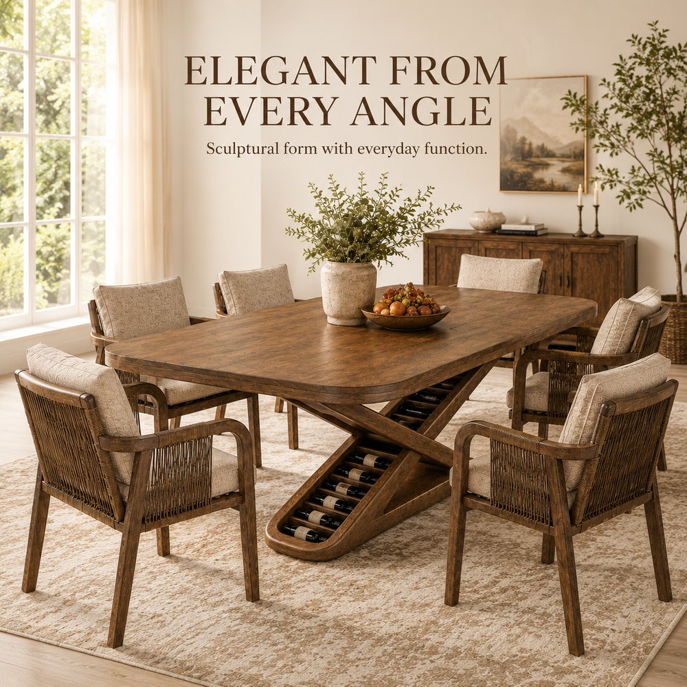 Atlas Organic Dining Table - Design 030 - product image 03