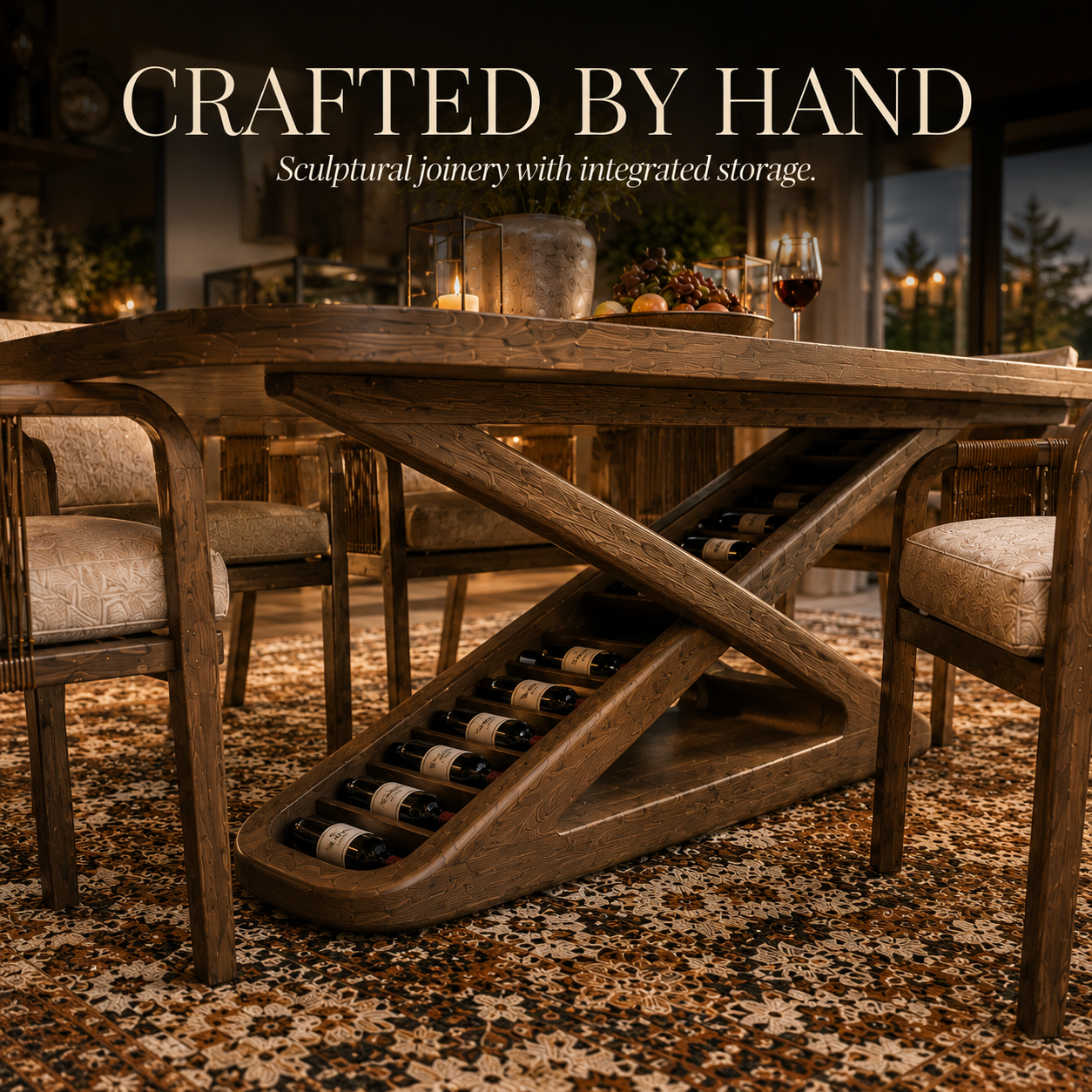 Atlas Organic Dining Table - Design 030 - product image 06