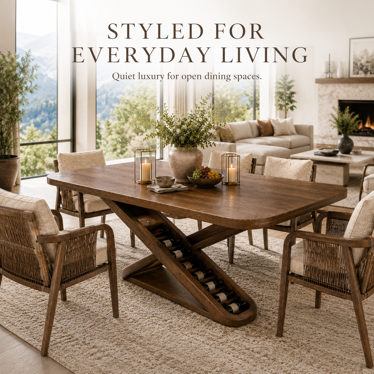 Atlas Organic Dining Table - Design 030 - product image 10