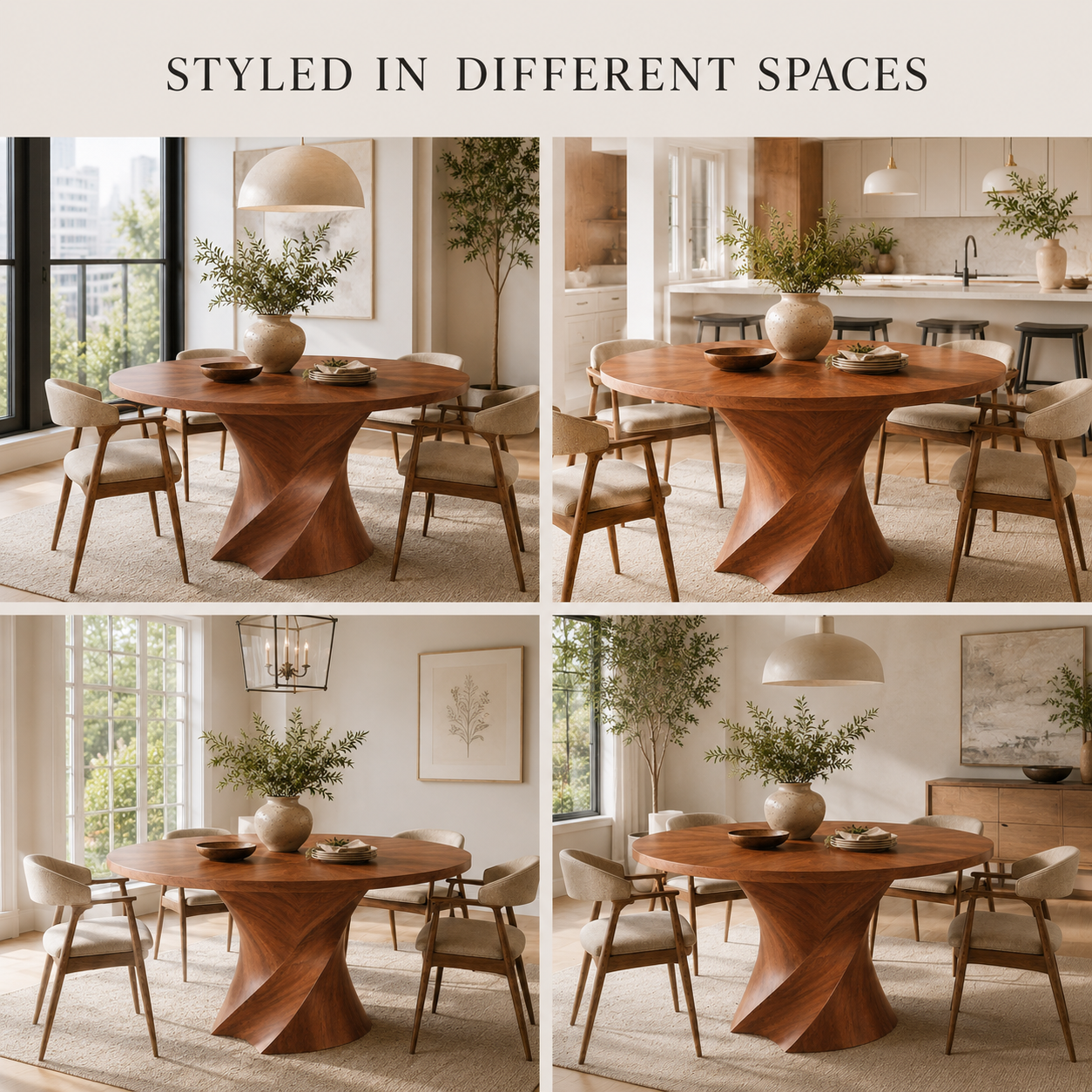 Monterey Round Dining Table - Design 032 - product image 08