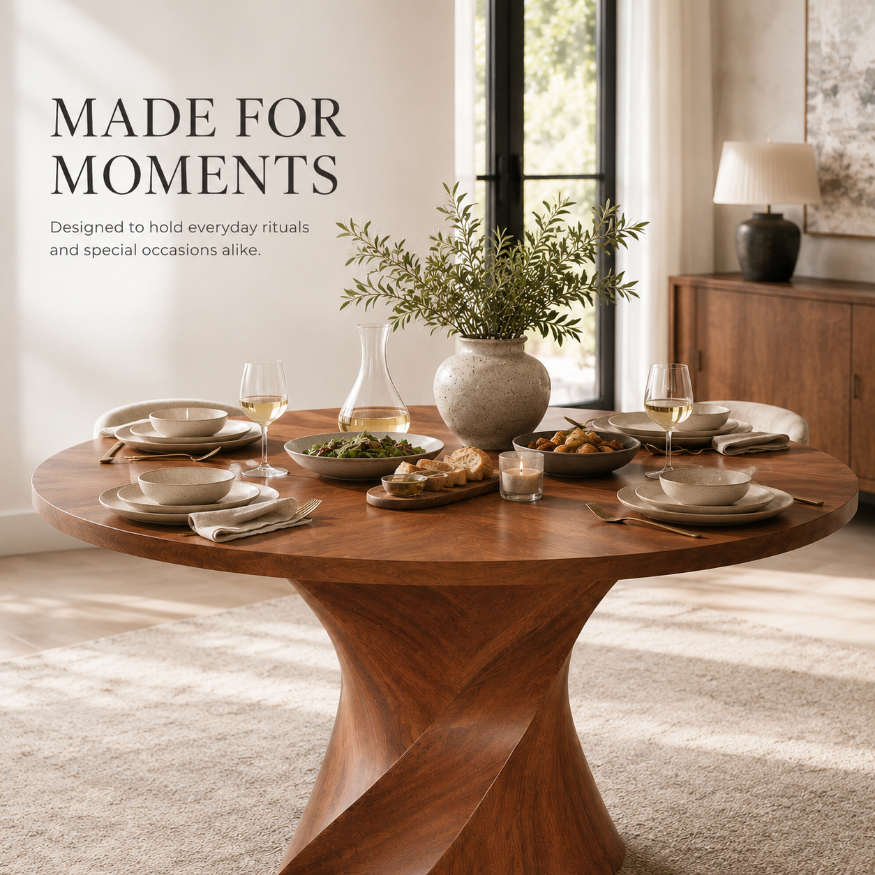 Monterey Round Dining Table - Design 032 - product image 09
