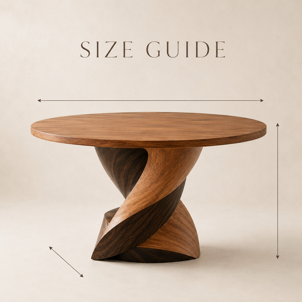 Canyon Rounded Dining Table - Design 033 - product image 03